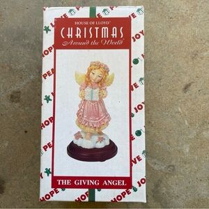 Christmas Around The World The Giving Angel House of Lloyd Figurine NEW In Box‎